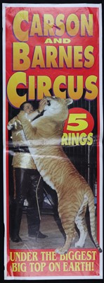 Lot 322 - Carson and Barnes Circus posters (4)