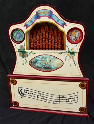 Lot 347 - Dummy fairground organ with stand (1)