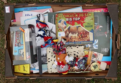 Lot 352 - Boxes of circus memorabilia (2)