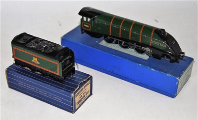 Lot 613 - Two Hornby-Dublo 3-rail locos: EDL11 Silver...