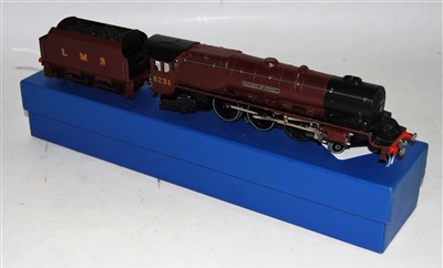 Lot 616 - Hornby-Dublo 3-rail EDL2 loco & tender Duchess...