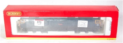 Lot 572 - A Hornby BR blue class 50 diesel locomotive...