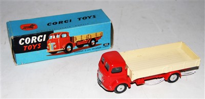 Lot 1603 - A Corgi Toys No. 452, five ton dropside lorry...