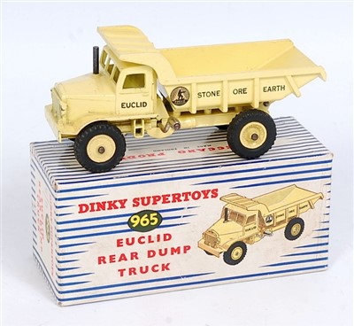 Lot 1909 - A Dinky Toys No. 965 Euclid rear dump truck...