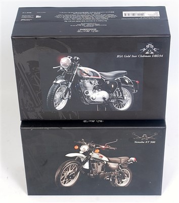 Lot 2509 - A Minichamps 1/12 scale boxed motorcycle group,...