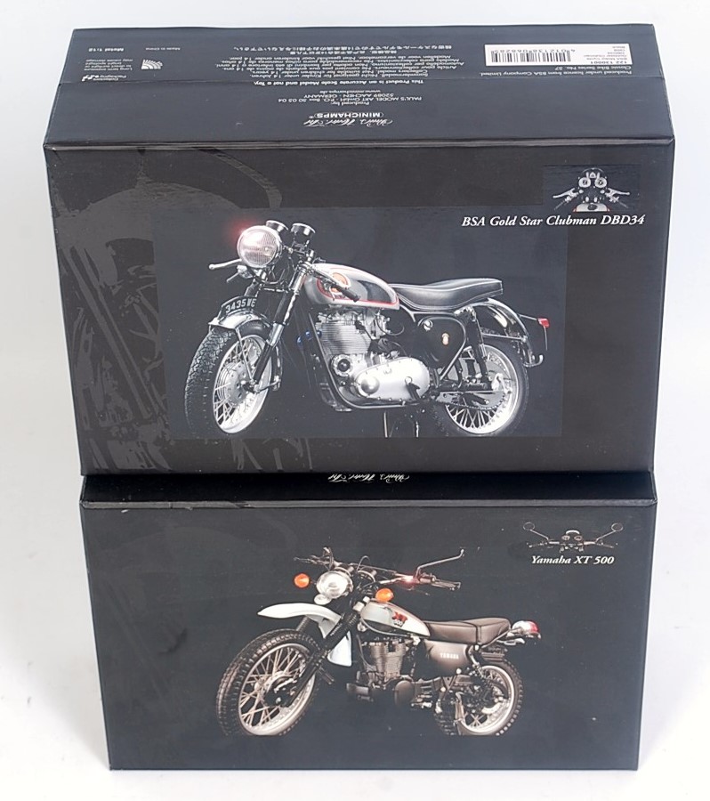 ミニチャンプス 1/12 BSA Gold Star DBD34