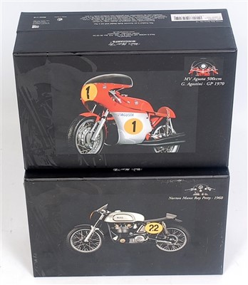 Lot 2511 - A Minichamps 1/12 scale boxed motorcycle group...