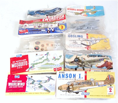 Lot 1505 - Eight various bagged Airfix 1/72 scale...