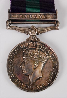 Lot 341 - A Geo. VI General Service medal