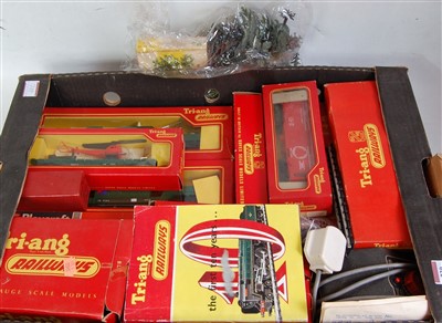 Lot 739 - Mixed Triang items R128 Helicopter car (NM-BD),...