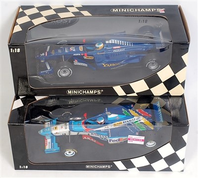 Lot 2517 - A Minichamps 1/18 scale boxed F1 racing car...