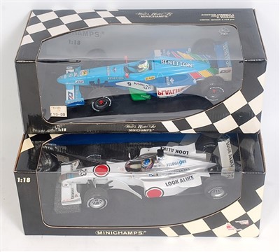 Lot 2518 - A Minichamps 1/18 scale boxed limited edition...