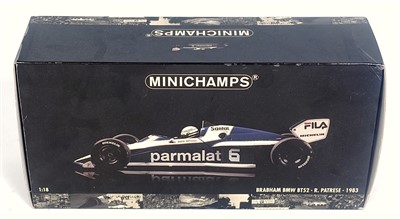 Lot 2530 - A Minichamps 1/18 scale model of an R Patrese...