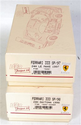 Lot 1517 - A BBR Project 24 1/24 scale Ferrari resin car...