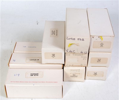 Lot 1521 - Ten various boxed Circuit Series and John Day...