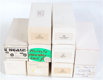 Lot 1522 - Ten various boxed 1/43 scale Classic car and...