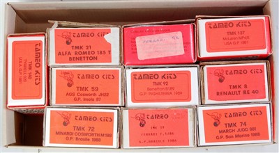 Lot 1534 - Ten various boxed 1/43 scale F1 racing car...