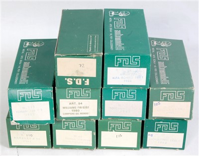 Lot 1541 - Ten various boxed FDS 1/43 scale white metal...