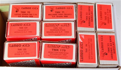 Lot 1544 - Ten various boxed 1/43 scale Tameo white metal...