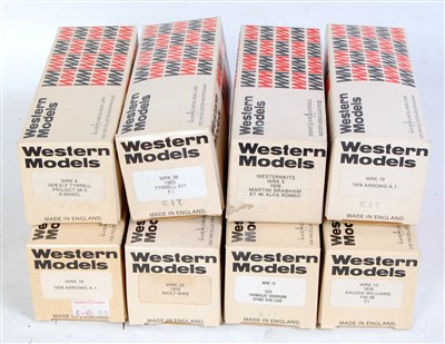 Lot 1548 - Eight various boxed Western Models 1/43 scale...