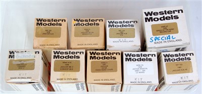 Lot 1549 - Nine various boxed Western Models 1/43 scale...