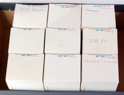 Lot 1551 - Nine various boxed John Day Model cars 1/43...