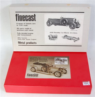 Lot 1564 - A Wills Finecast 1/24 scale white metal boxed...