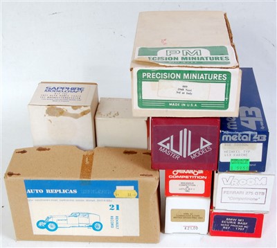 Lot 1567 - Ten various boxed 1/43 scale white metal and...