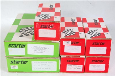 Lot 1588 - Seven various boxed Starter 1/43 scale resin...