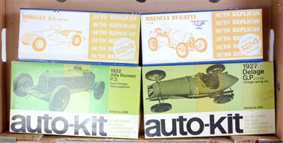 Lot 1590 - An Auto-kit and Auto Replicas 1/24 scale boxed...