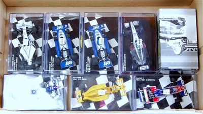 Lot 2534 - Eight various plastic cased Minichamps 1/43...