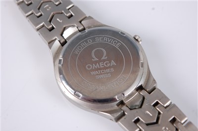 Lot 2706 - A gent's Omega Constellation steel cased...