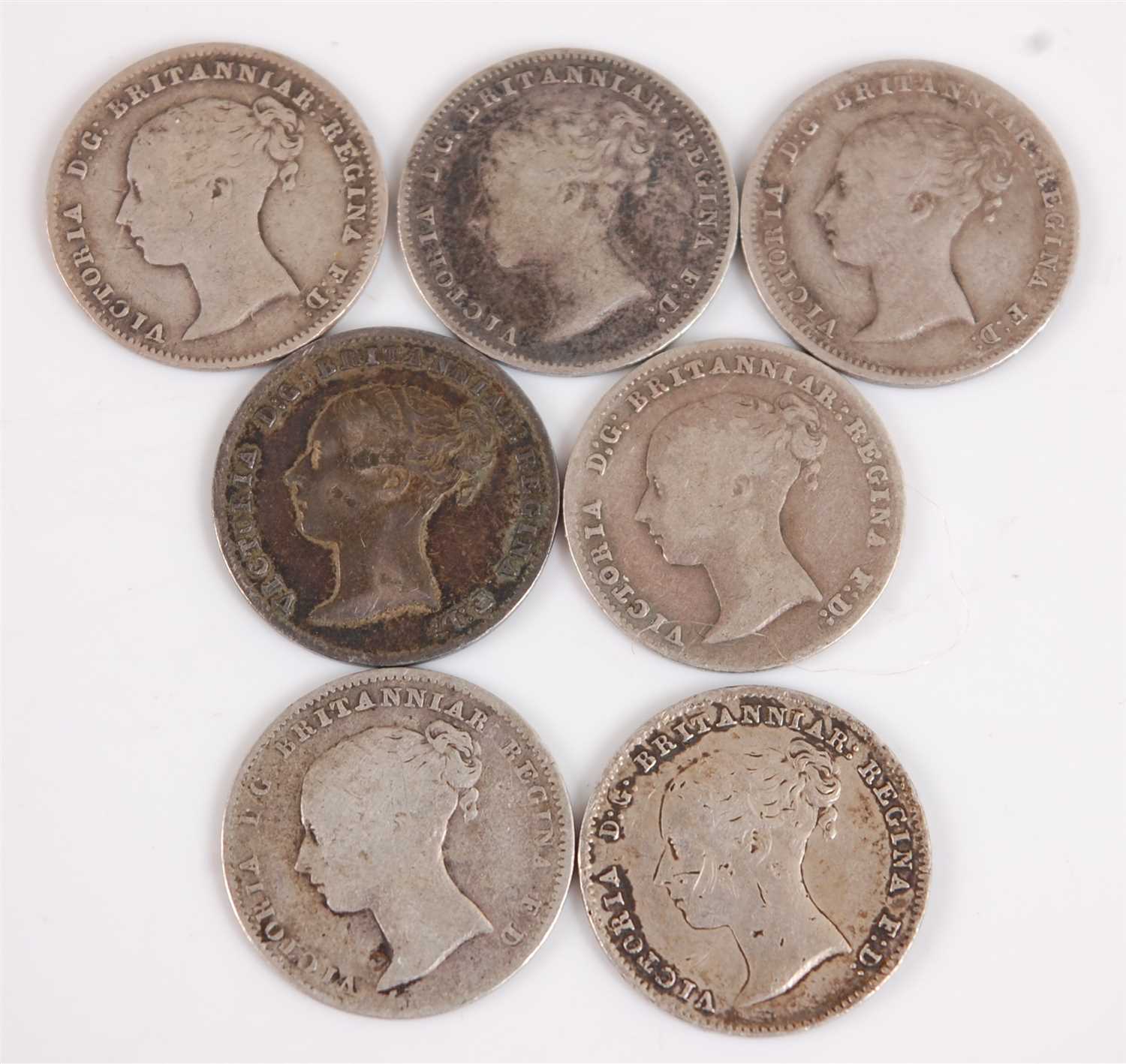 Lot 2038 - Great Britain, 1838 threepence