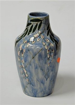 Lot 5 - A Cobridge stoneware vase of baluster form...