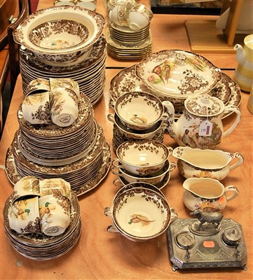 Lot 81 - A Royal Wedgwood group tea and dinner service,...
