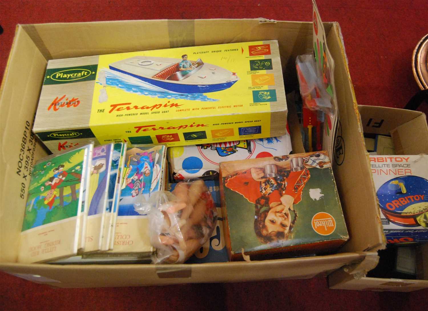 Lot 589 - One box containing Playcraft The Terapin Model...