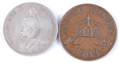 Lot 2050 - German East Africa, 1893 two rupee