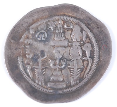 Lot 2034 - Sasamian Empire, Khusru II, (590-628 AD)
