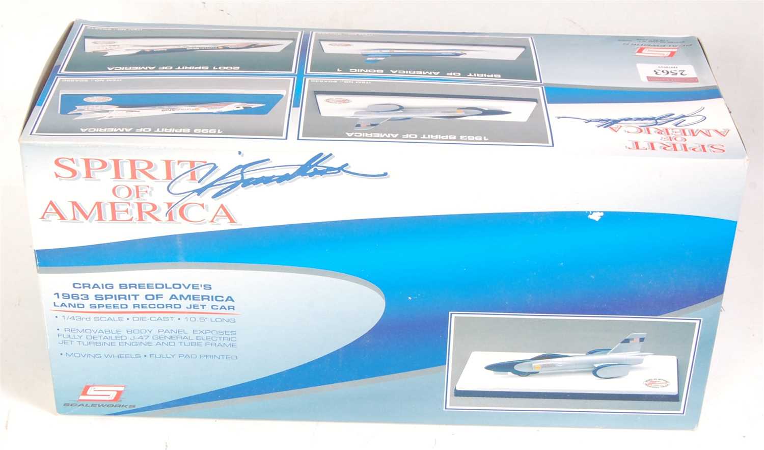 Lot 2563 - A Scaleworks Spirit of America 1/43 scale