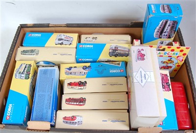 Lot 2578 - 14 various boxed Corgi TV related and public...