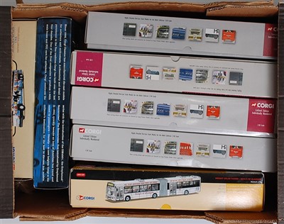 Lot 2580 - Seven various boxed as issued Corgi modern...