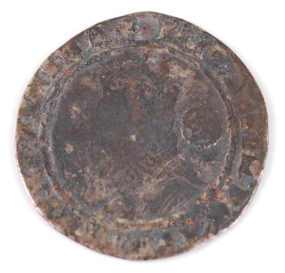 Lot 2218 - England, 1570 sixpence