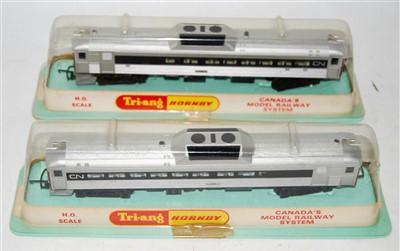 Lot 777 - Triang Hornby TC series Budd RDC and trailer...