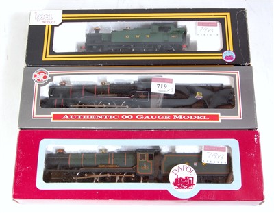 Lot 719 - 3 Dapol locomotives GWR County of Worcester (G-...