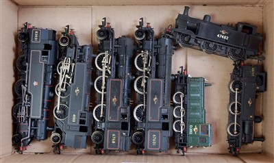 Lot 746 - Six tank locos and a diesel: Bachmann BR3MT...