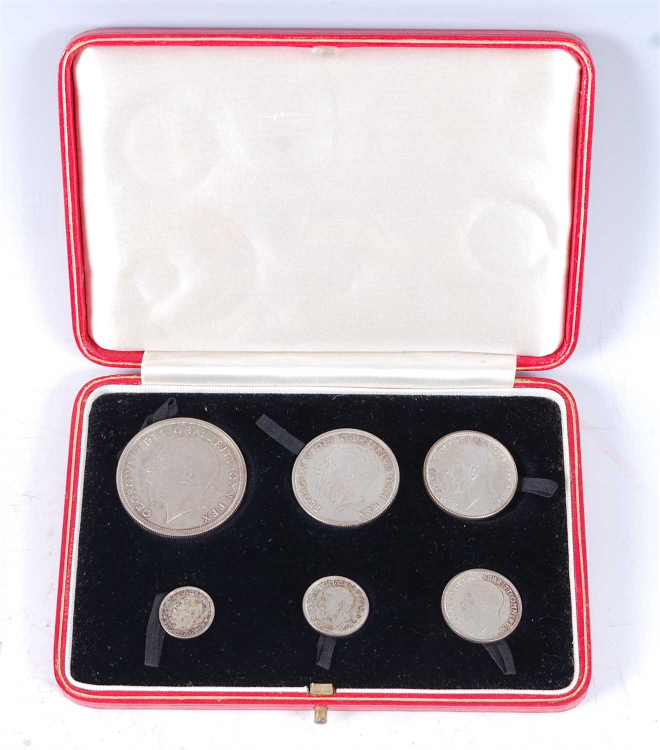Lot 2020 - Great Britain, 1927 silver six coin proof set