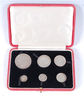 Lot 2020 - Great Britain, 1927 silver six coin proof set
