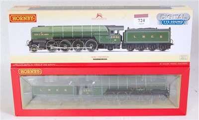 Lot 724 - Hornby R3246 TTS digital sound fitted LNER...