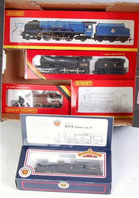 Lot 590 - 5 steam locomotives, Hornby R2386, BR blue...