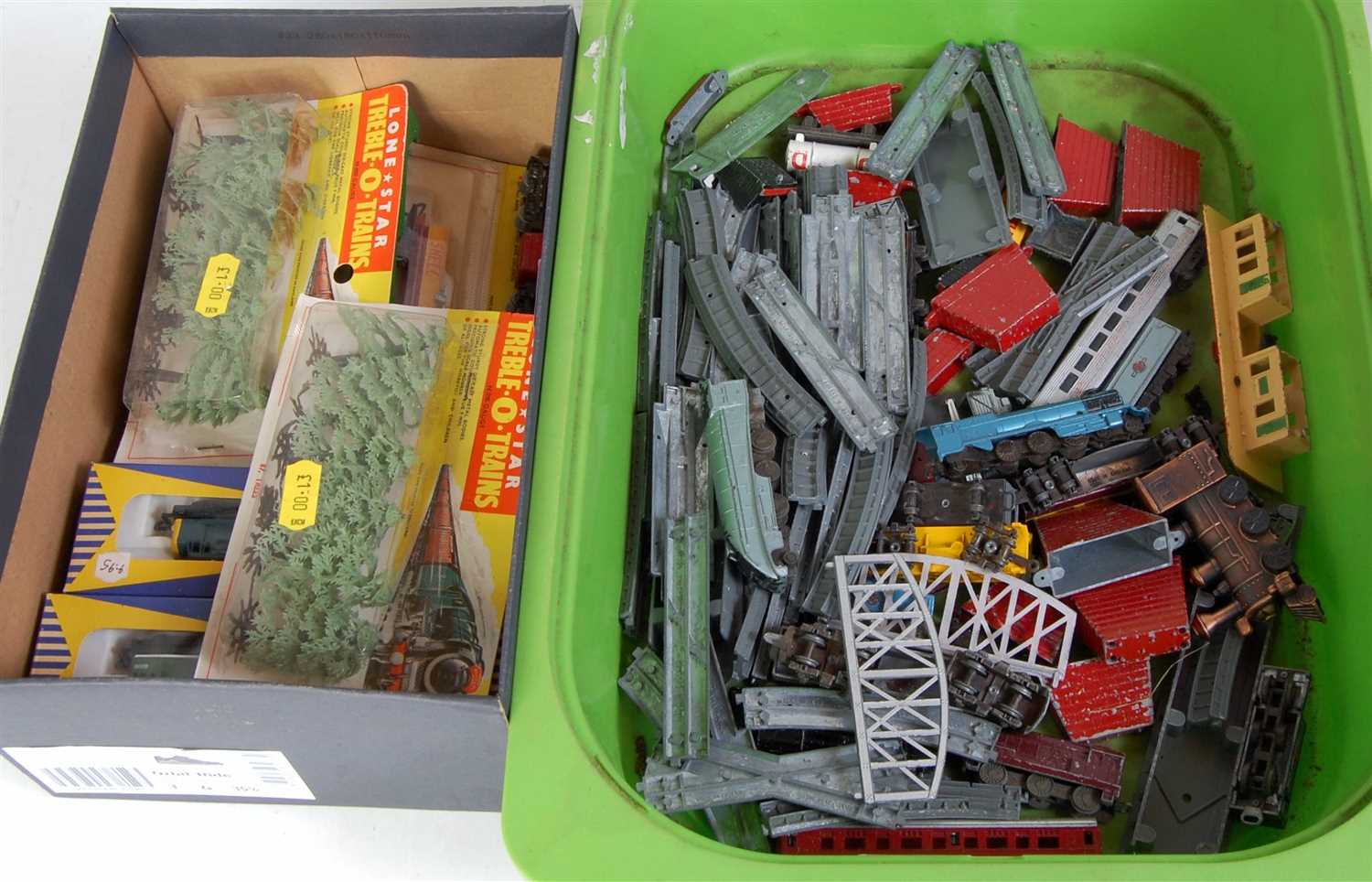 Lot 596 - Quantity of Lone Star Treble-o-Trains, some...